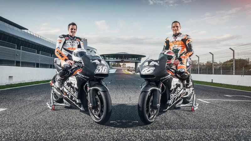 KTM complete first 2016 MotoGP test