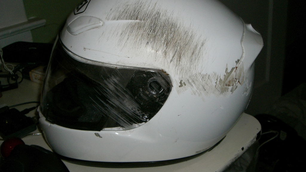 40% of UK motorcyclists wearing helmets that 'should be replaced'