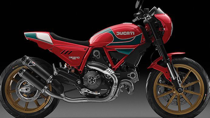 Mike Hailwood edition Ducati Scrambler