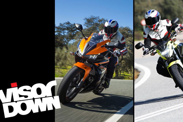 Honda CBR500R and CB500F video review