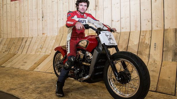 Guy Martin breaks Wall of Death speed record live on TV
