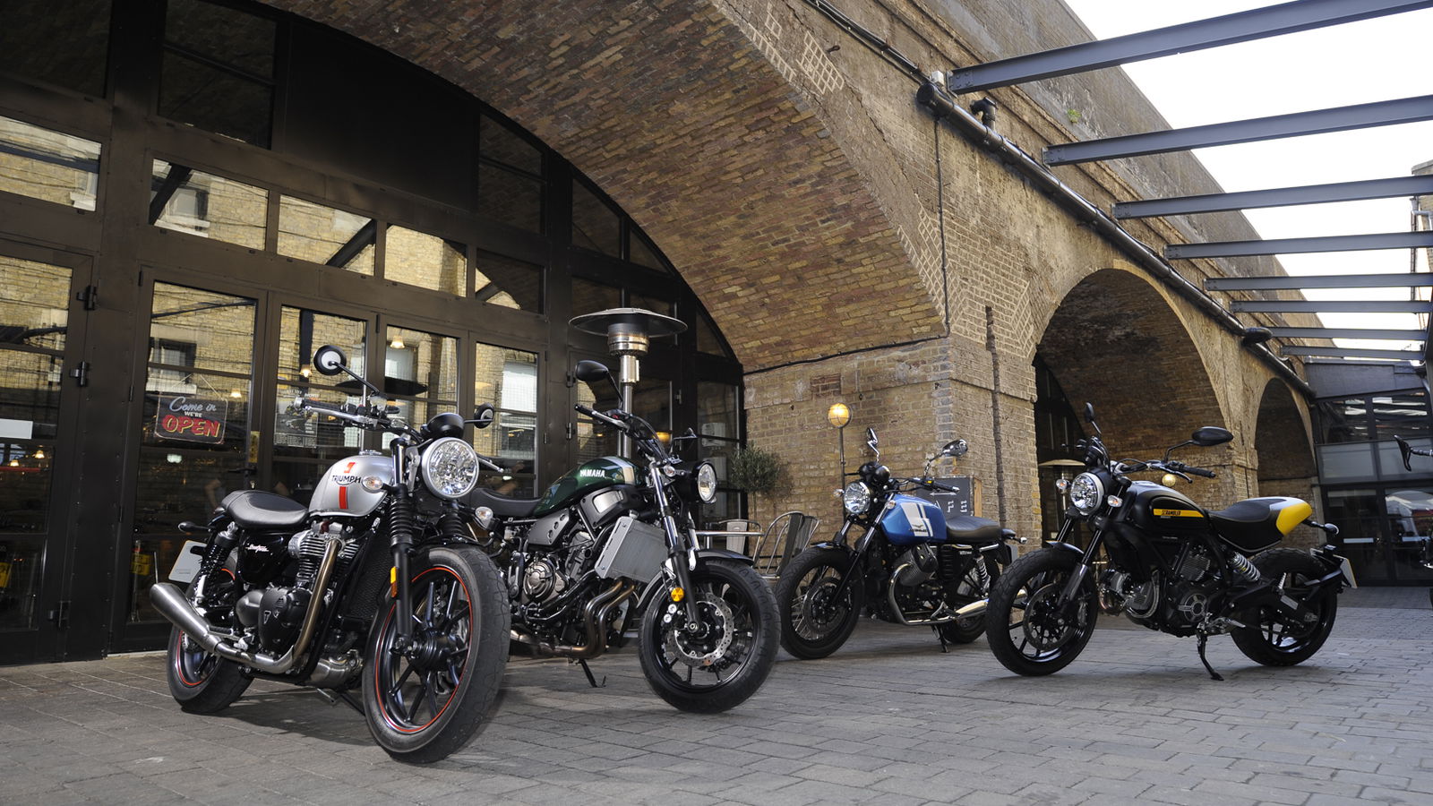 Retro bike group test: Yamaha XSR700 vs Ducati Scrambler vs Bonneville Street Twin vs Guzzi V7 II