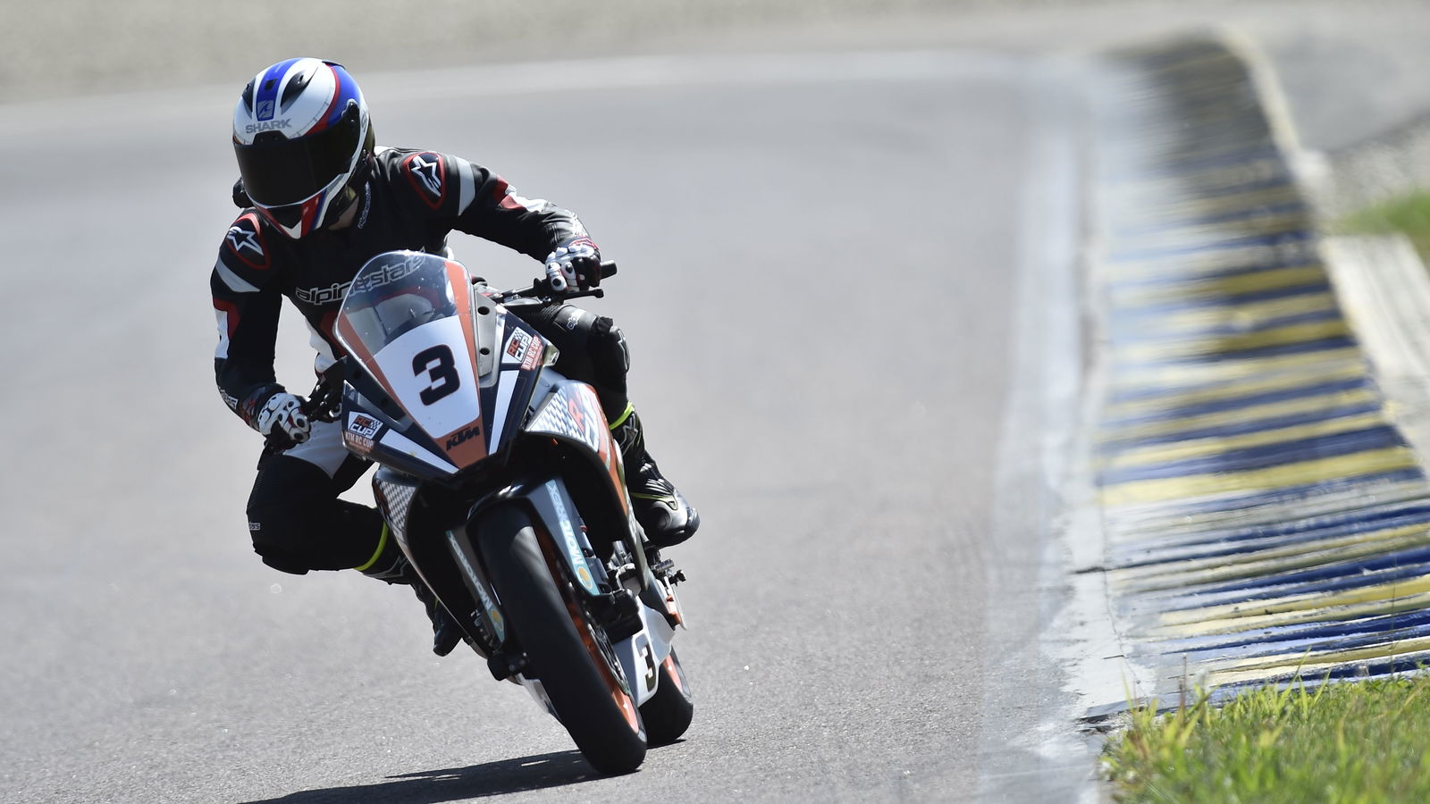 How hard can it be to ride a KTM RC Cup bike to glory?