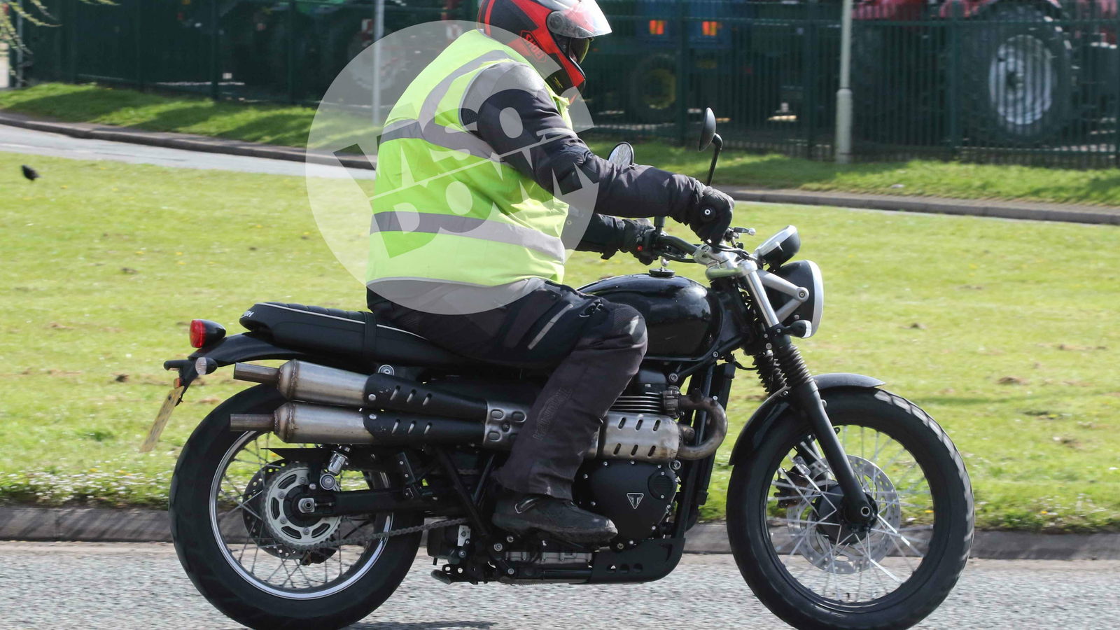 Triumph’s new Scrambler spotted