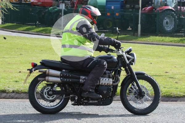 Triumph’s new Scrambler spotted