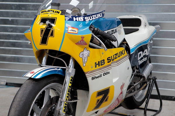 Ex-Barry Sheene Heron Suzuki RGB500 for sale on eBay