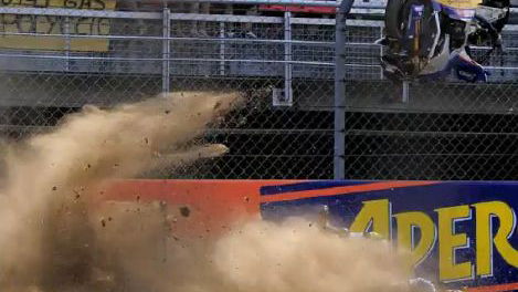 Carmelo Morales Moto2 crash video