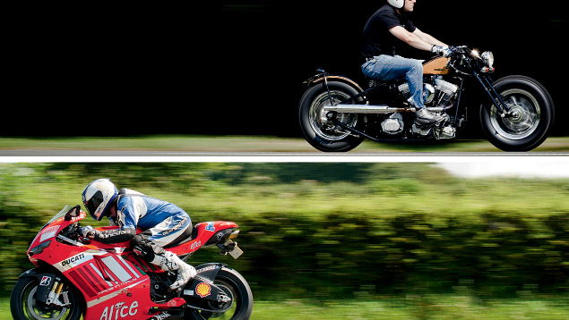 Parallel lives - Ducati Desmosedici RR and Samurai Type 5
