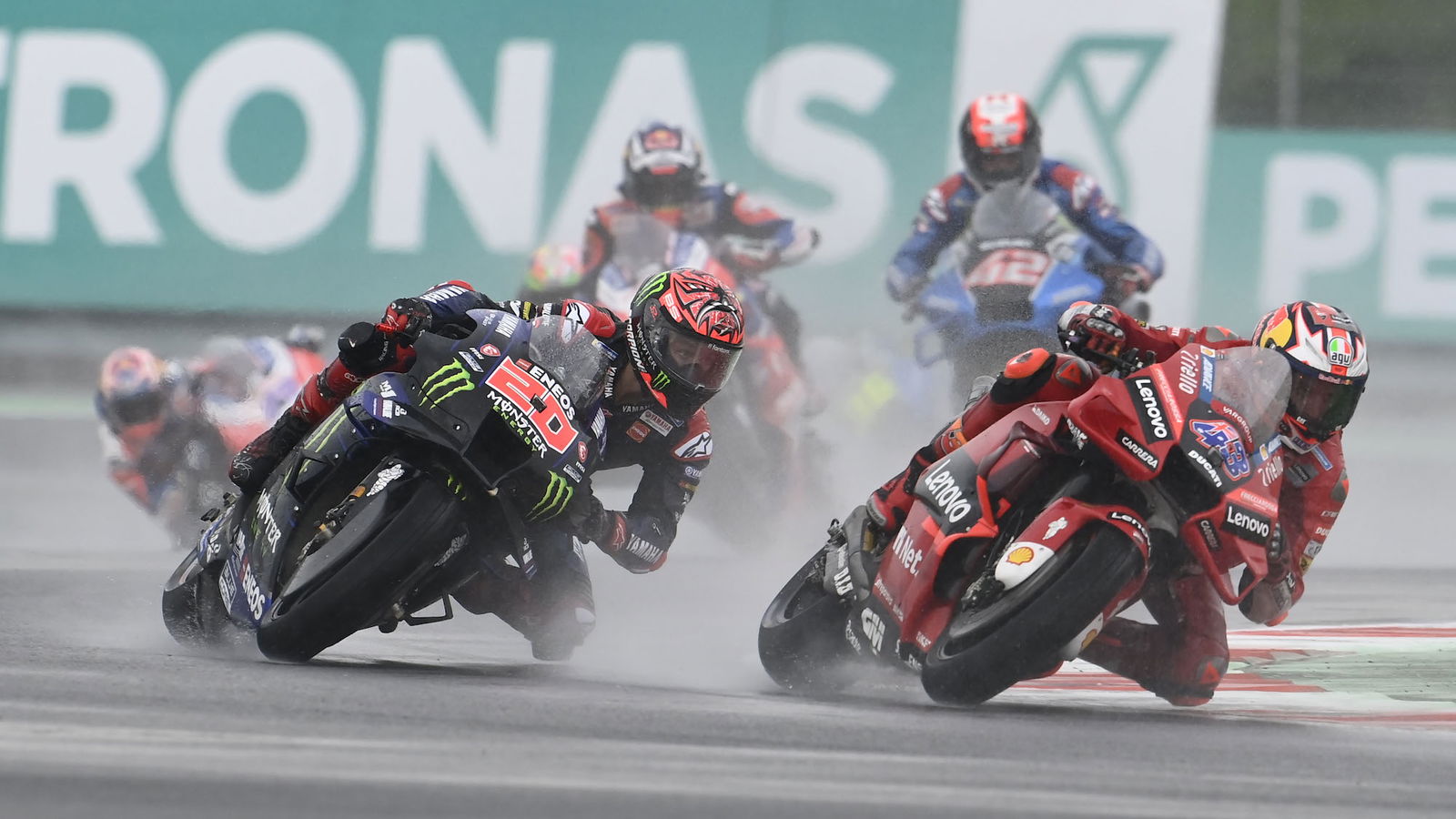 Quartararo snaps back at Miller after criticism of passes in Indonesian MotoGP