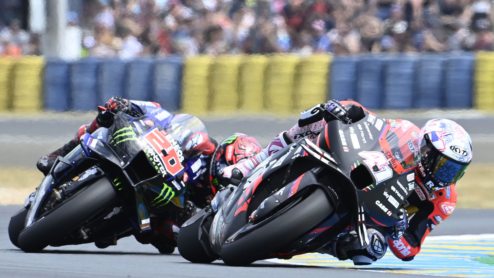 Fabio Quartararo, Aleix Espargaro - Yamaha, Aprilia
