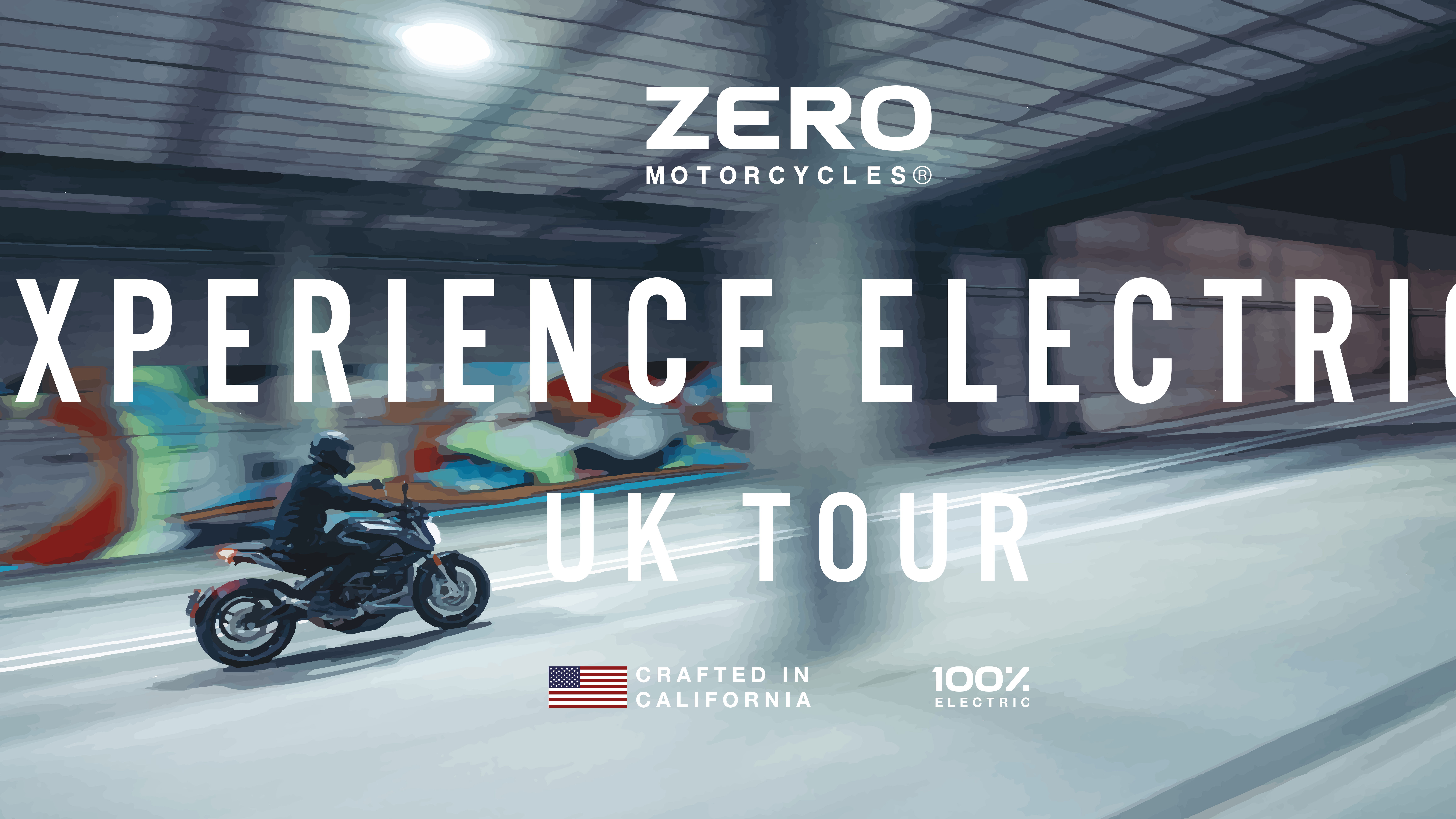 Zero Experience Electric UK tour 2022. 