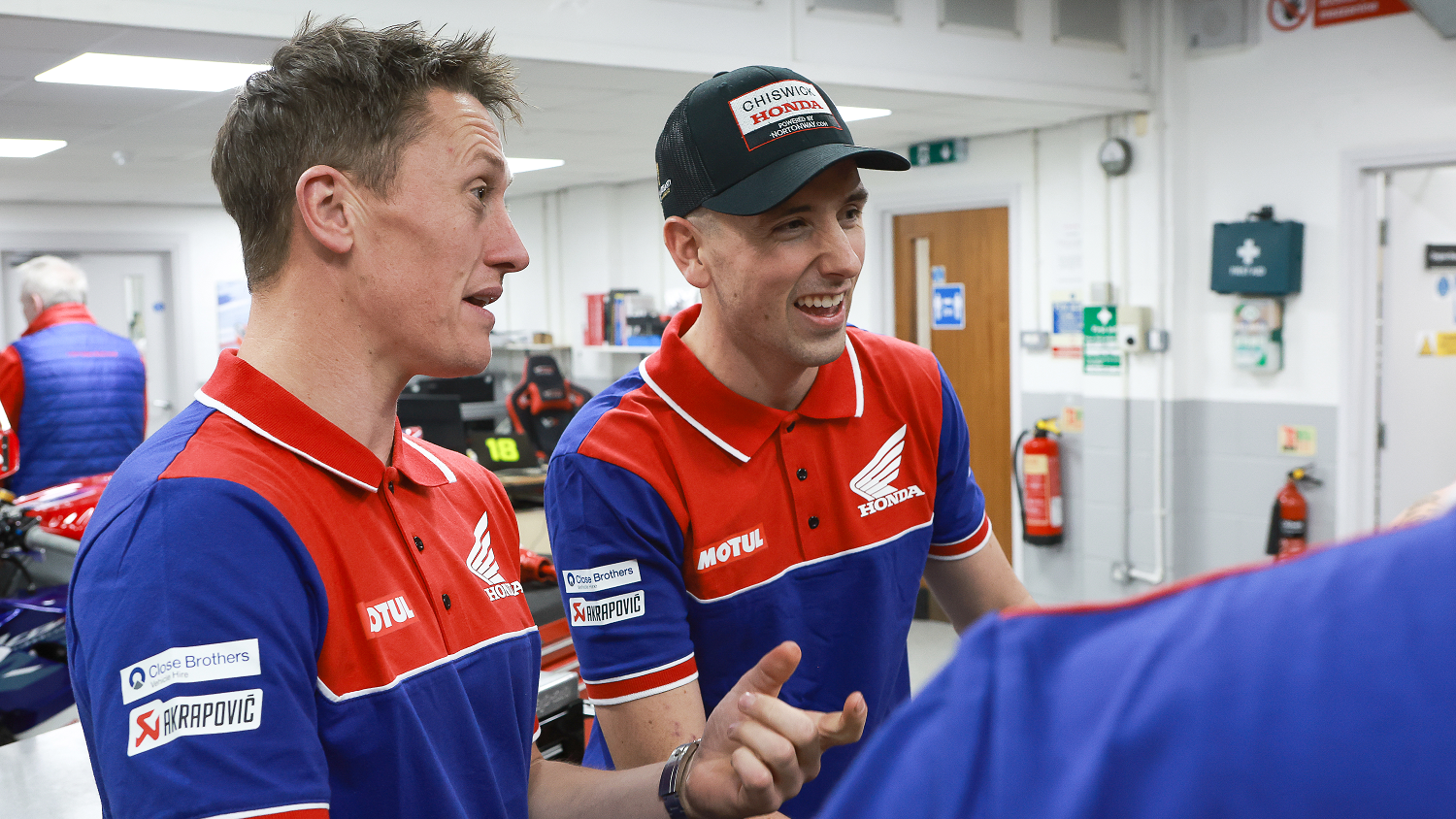 Andrew Irwin, Dean Harrison, Honda Racing UK 2024.