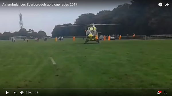 Spectators injured in two crashes at Oliver’s Mount