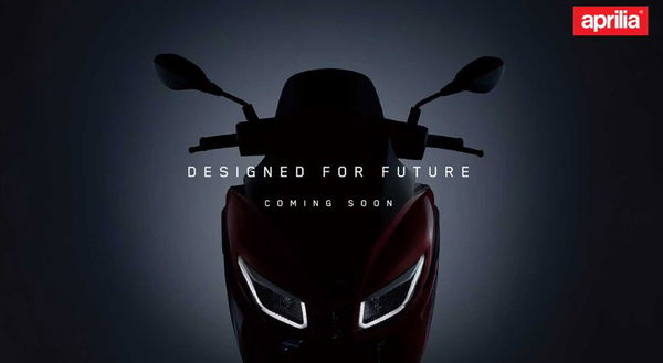 Aprilia SRX160 teased ahead of launch