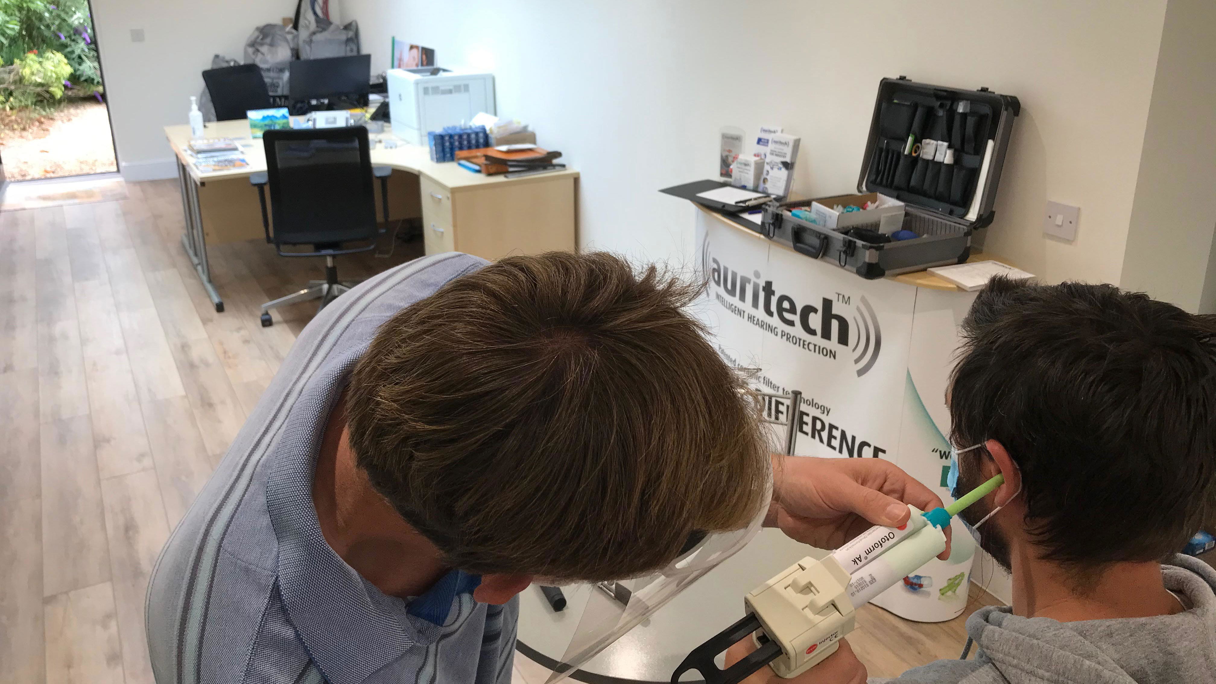 Auritech open studio able to offer custom fittings