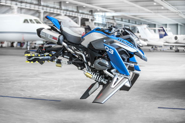 BMW's R1200GS 'hover' bike concept