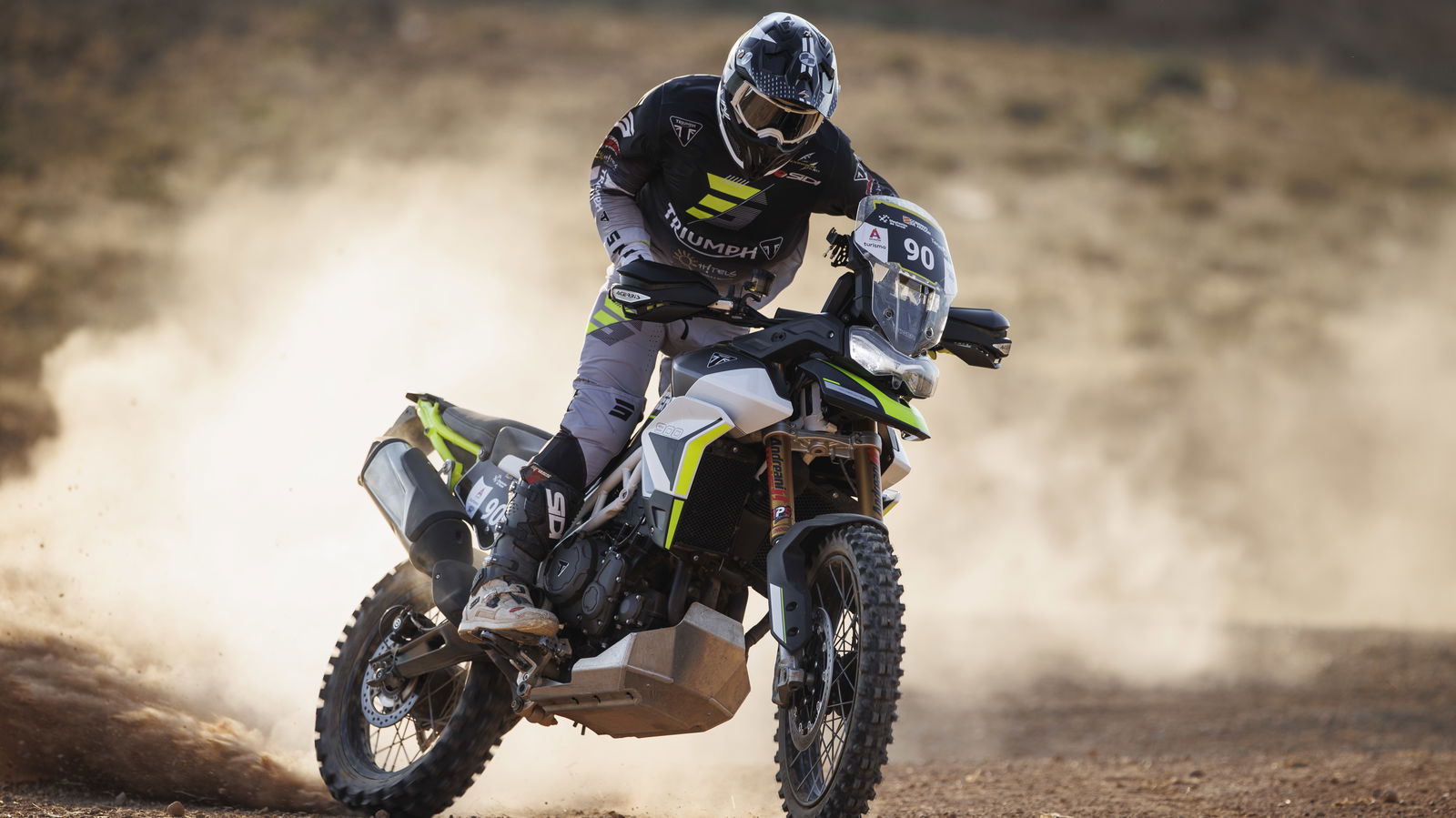 Ivan Cervantes on Triumph Tiger 900 Rally Pro. - Triumph