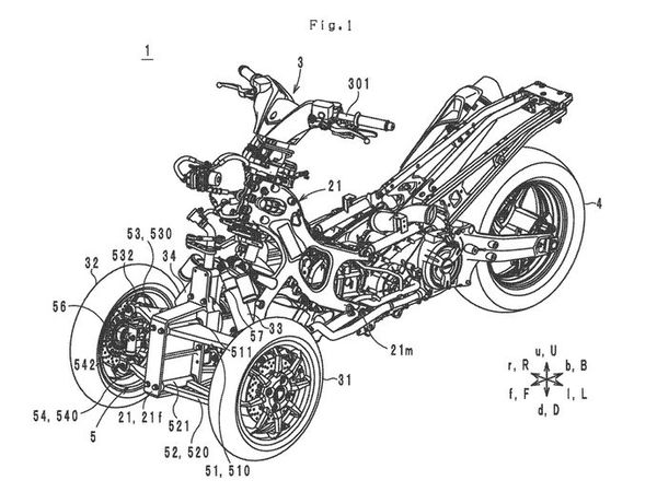 Brudeli Yamaha Leaning trike