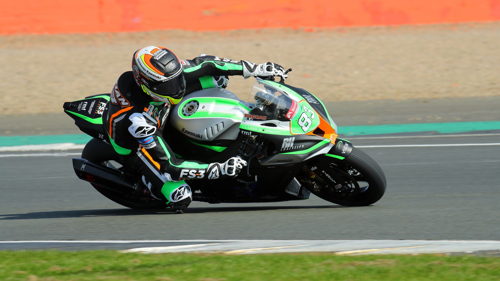 Buchan gets Kawasaki up to speed in warm-up