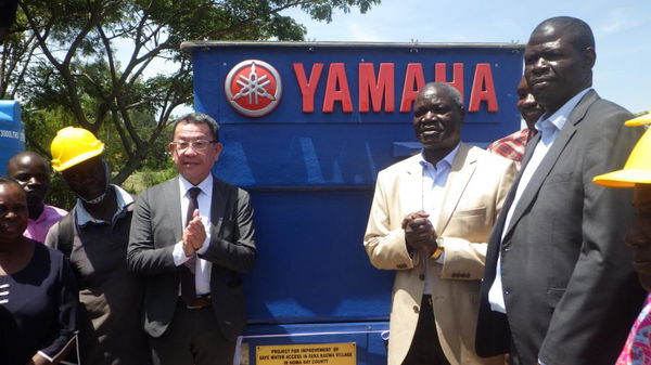 YCW in Africa. - Yamaha