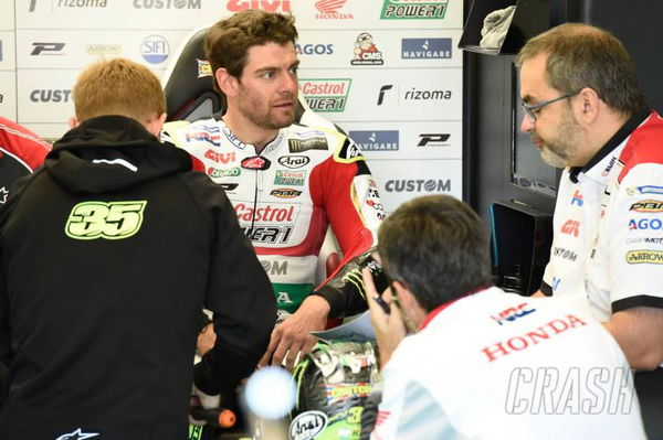 Crutchlow explains knife injury: 'Cutting Parmesan is a dangerous thing'