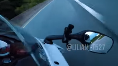 Motovlogger slammed after sharing crash video