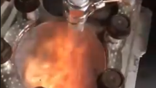 Cool video shows the combustion process of a four-stroke engine