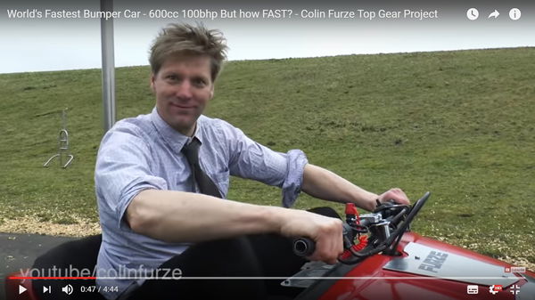 Colin Furze’s record-breaking CBR600-powered dodgem