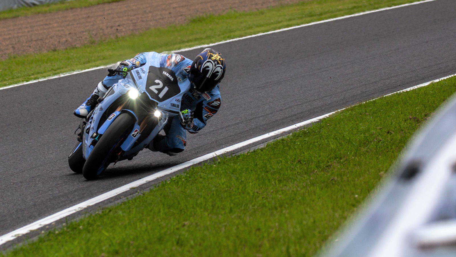 PIC: Nakasuga slides at Suzuka
