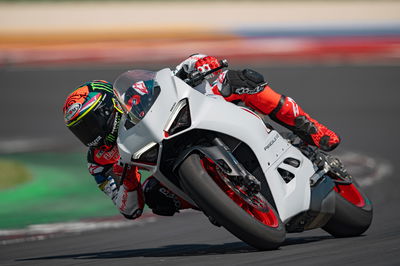 DUCATI PANIGALE V2 WHITE ROSSO