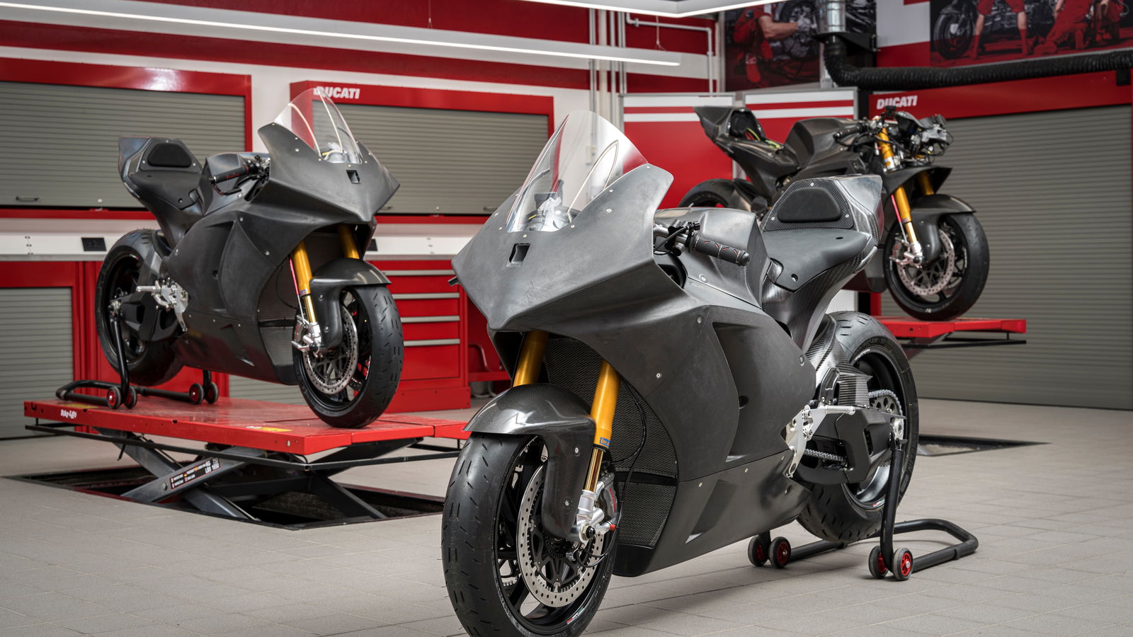 Ducati MotoE production. - Ducati