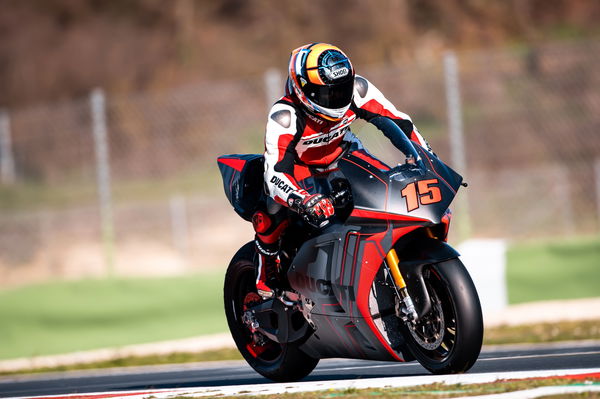 Ducati MotoE prototype sportsbike