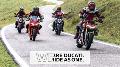 Ducati We Ride As One poster. - Ducati Media