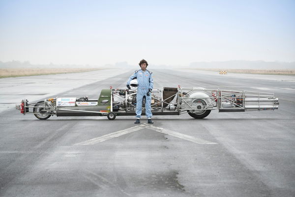 Guy Martin at Elvington for the 52 Express world motorcycle speed record