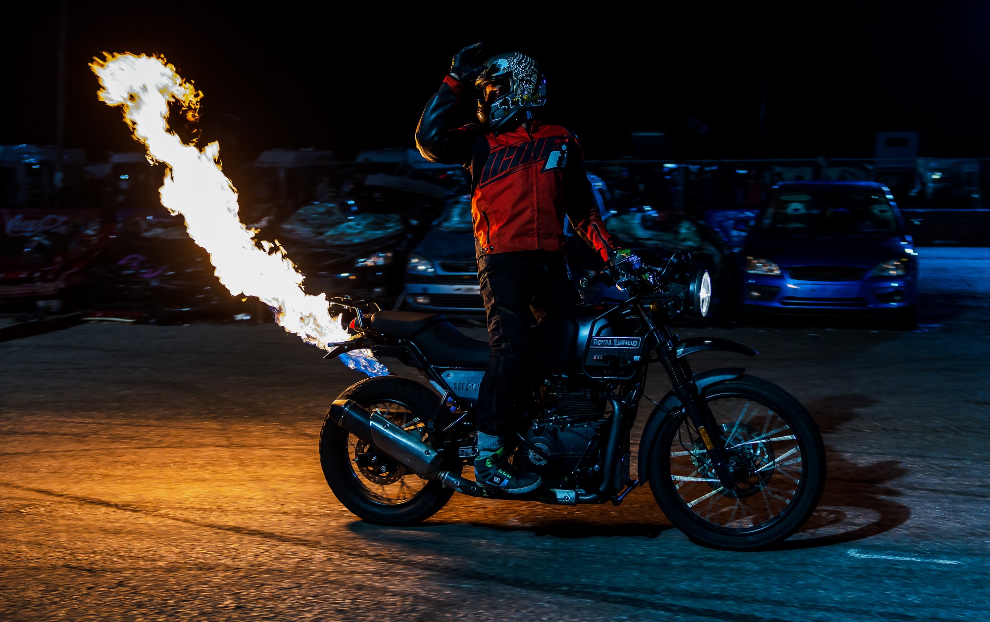Stunt legend Lee Bowers switches to Royal Enfield power... | Visordown
