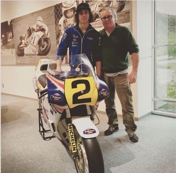 Wayne Gardner and Remy Gardner