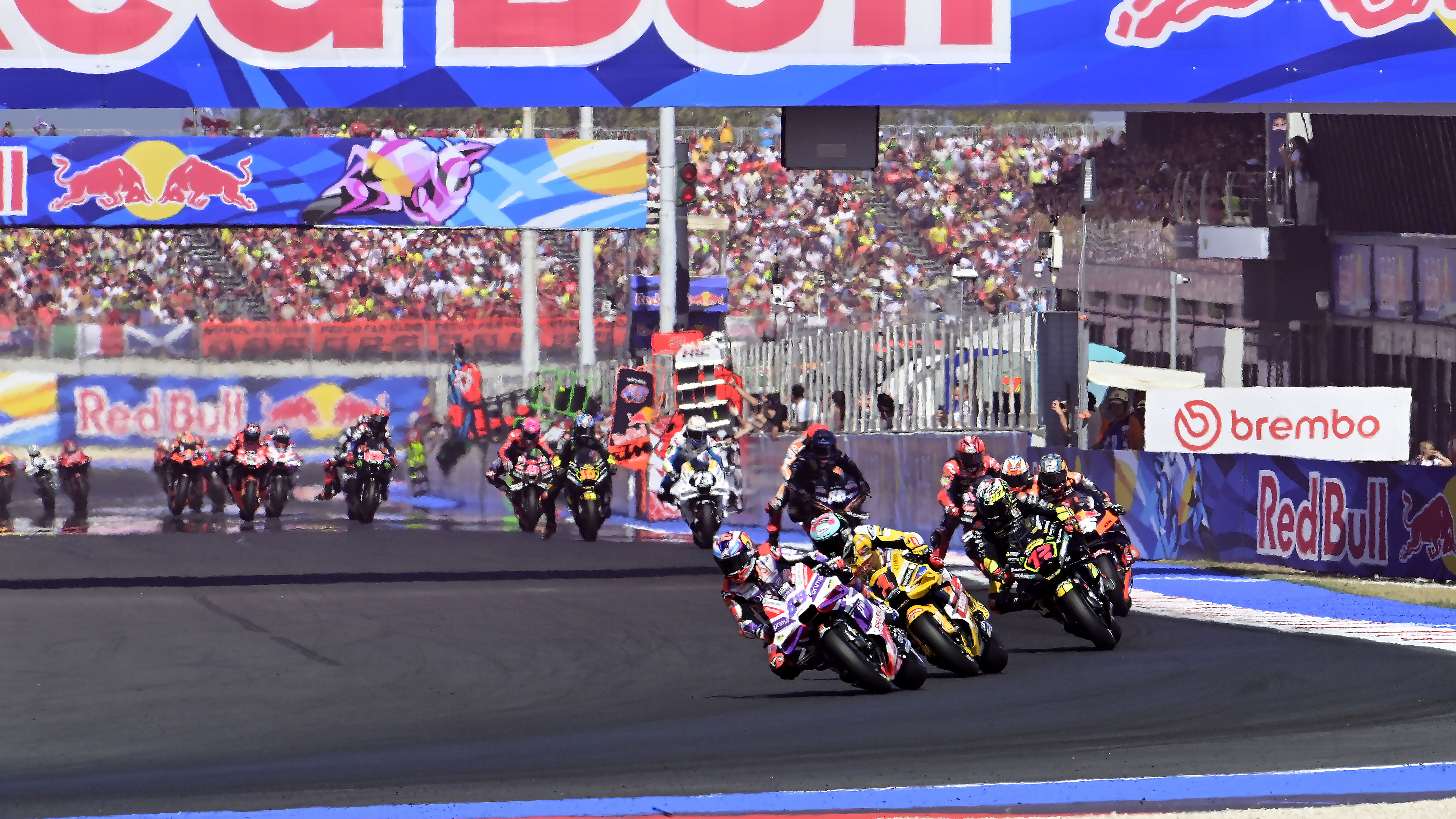 Jorge Martin leads 2023 MotoGP San Marino Grand Prix - Gold and Goose