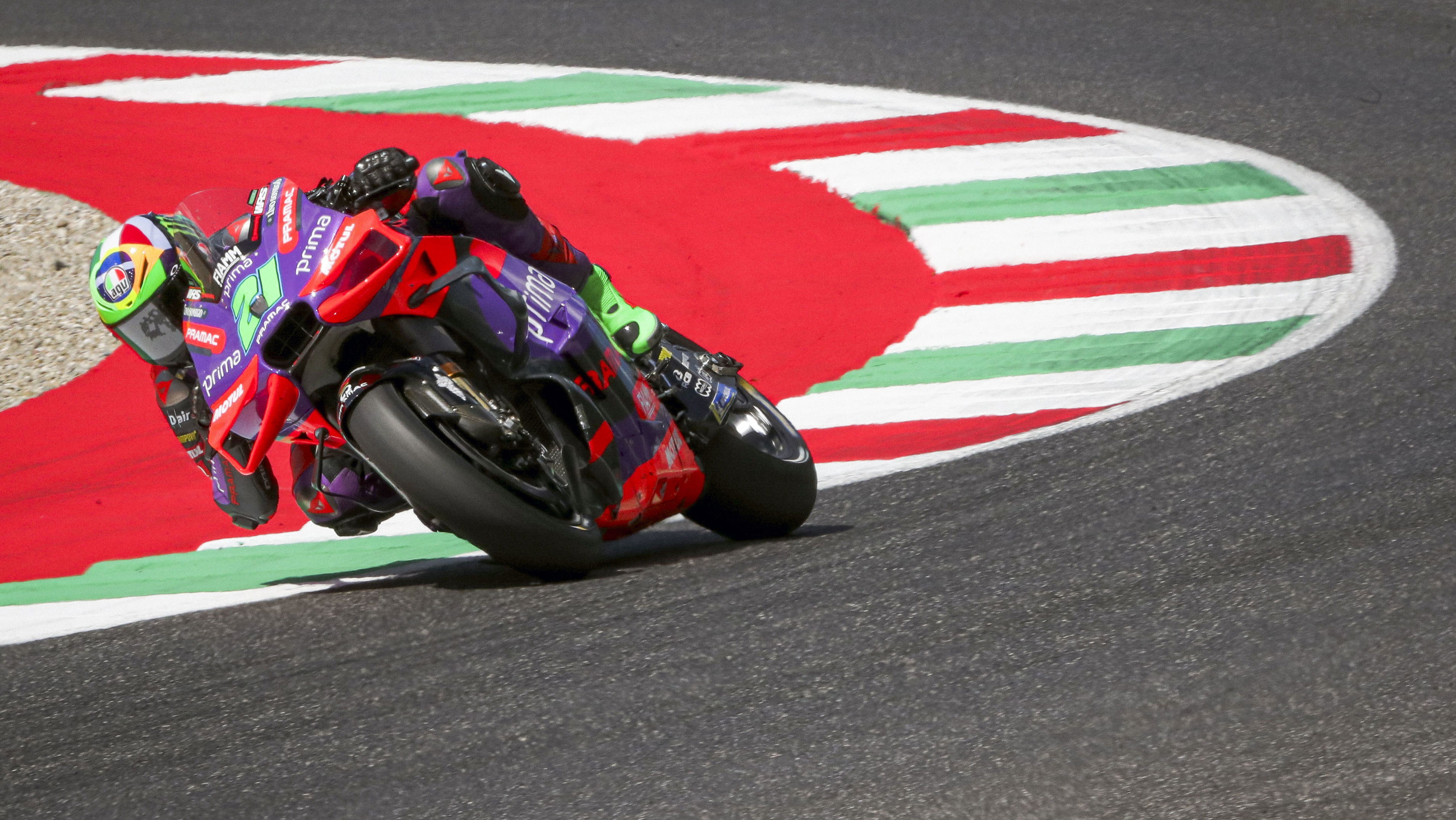 Franco Morbidelli, 2024 MotoGP Italian Grand Prix. - Gold and Goose