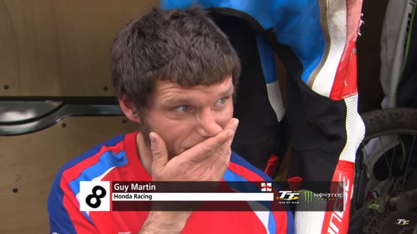 Watch: Guy Martin on his TT 2017 crash