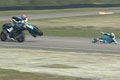 Video: Harris and Sykes Thruxton crash