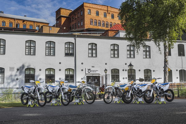 Husqvarna Heritage enduro and motocross bikes