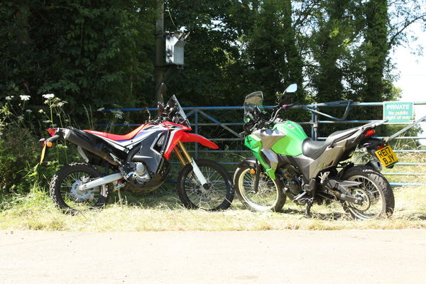 Kawasaki Versys-X 300 Vs Honda CRF250 Rally Video Review 