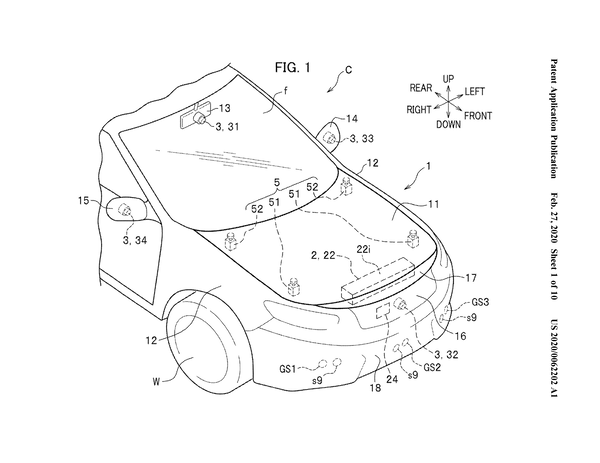 Honda external airbags