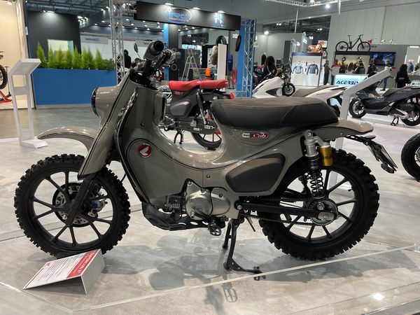 Honda Supercub X custom bike shown at EICMA