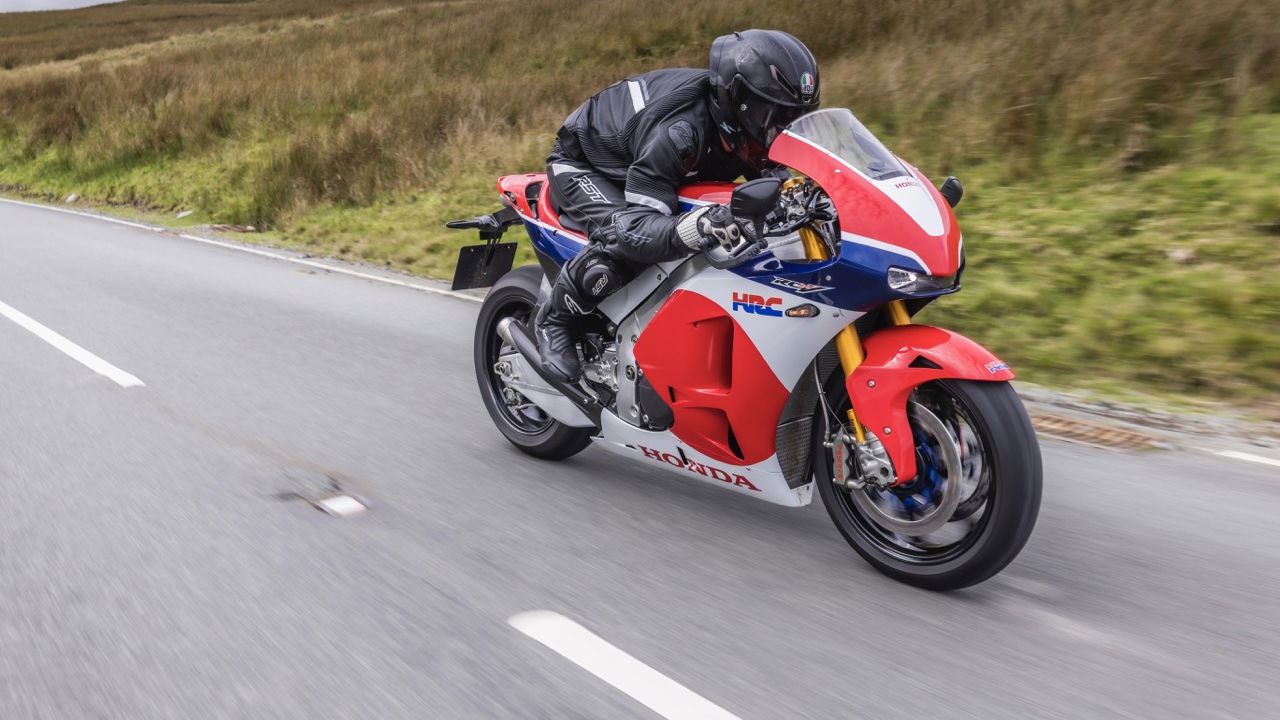 The RC213V-S road-going MotoGP bike