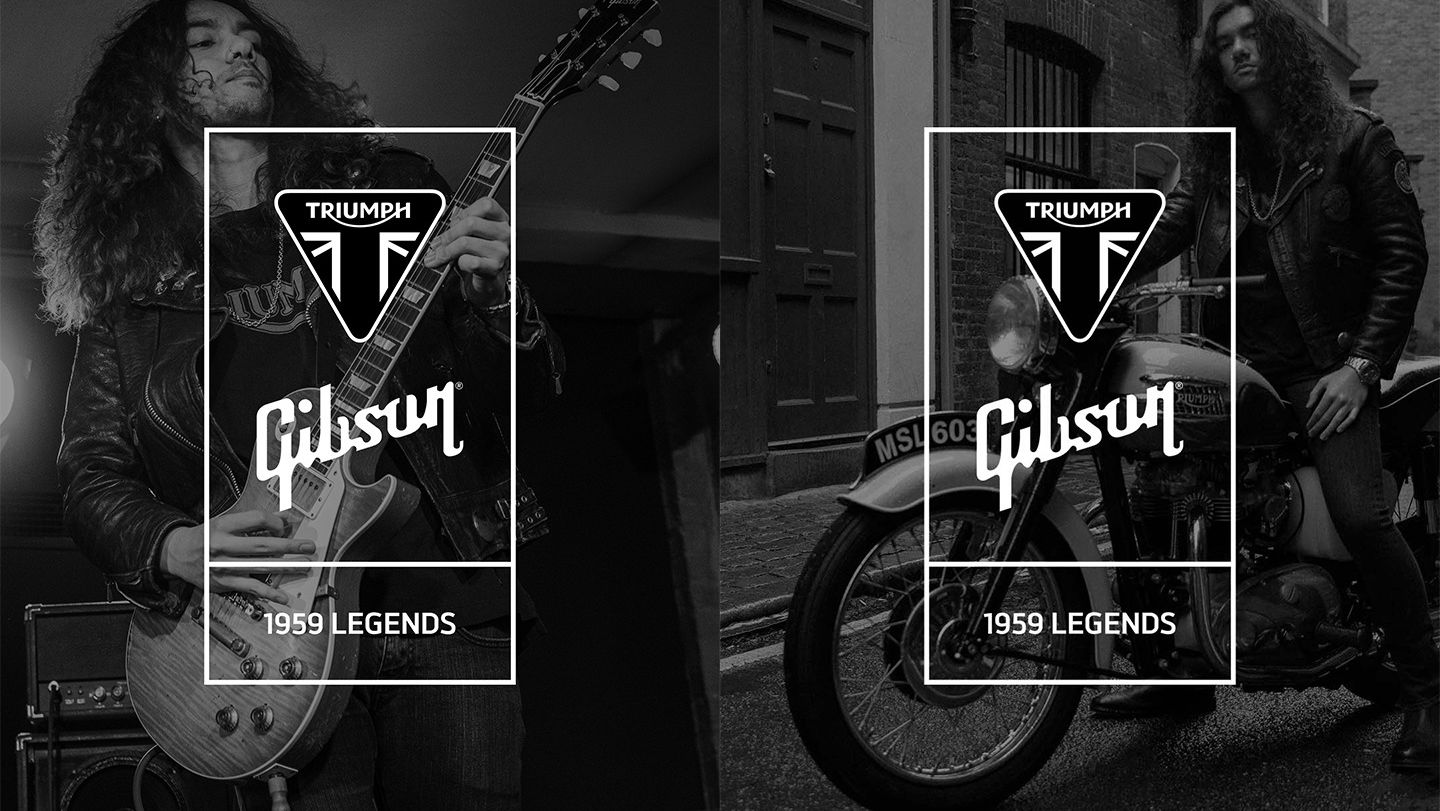 Triumph/Gibson '1959 Legends' collaboration.