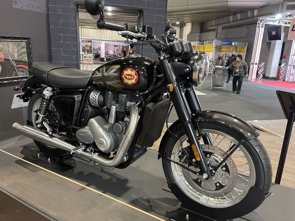 BSA Gold Star first impressions from Motorcycle Live