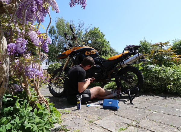 Watch: BMW GS Challenge bike preparation 