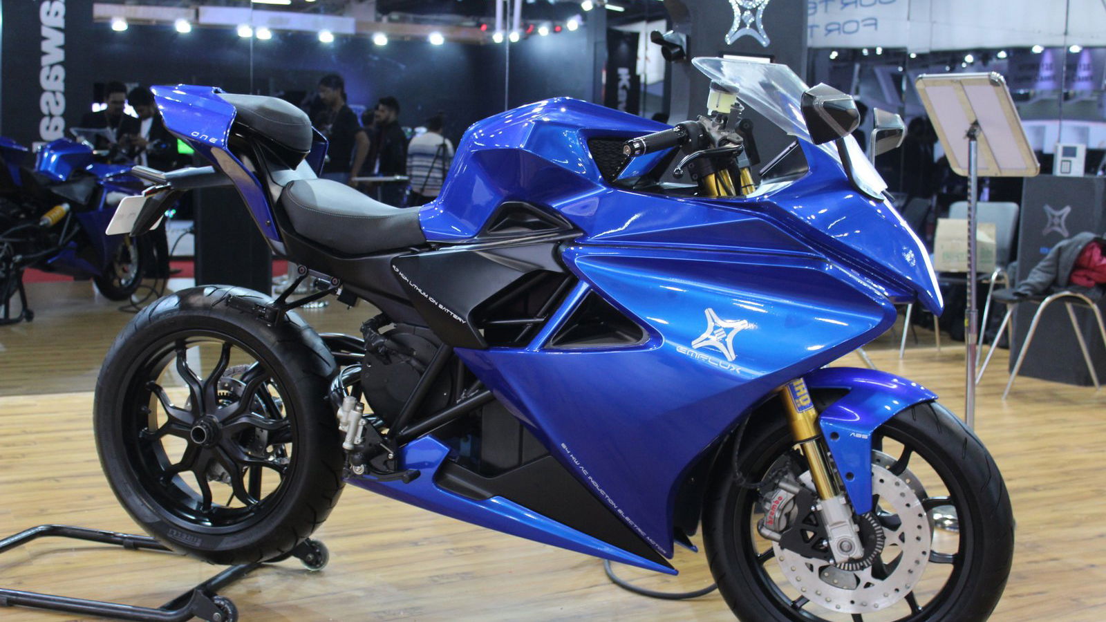 Emflux One. India’s electric sports bike