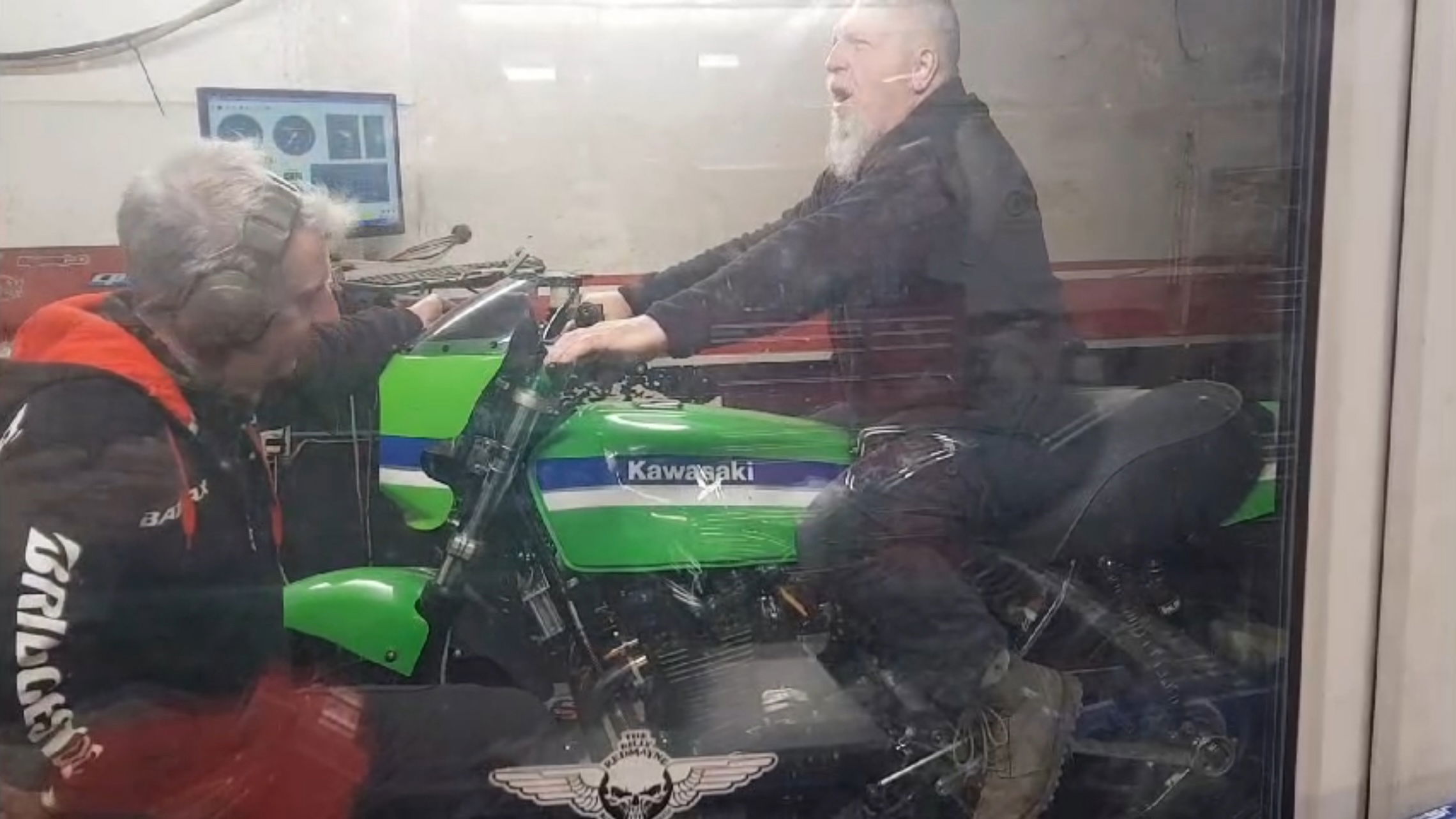 Bike garage allows a blind customer to have one last ‘ride’
